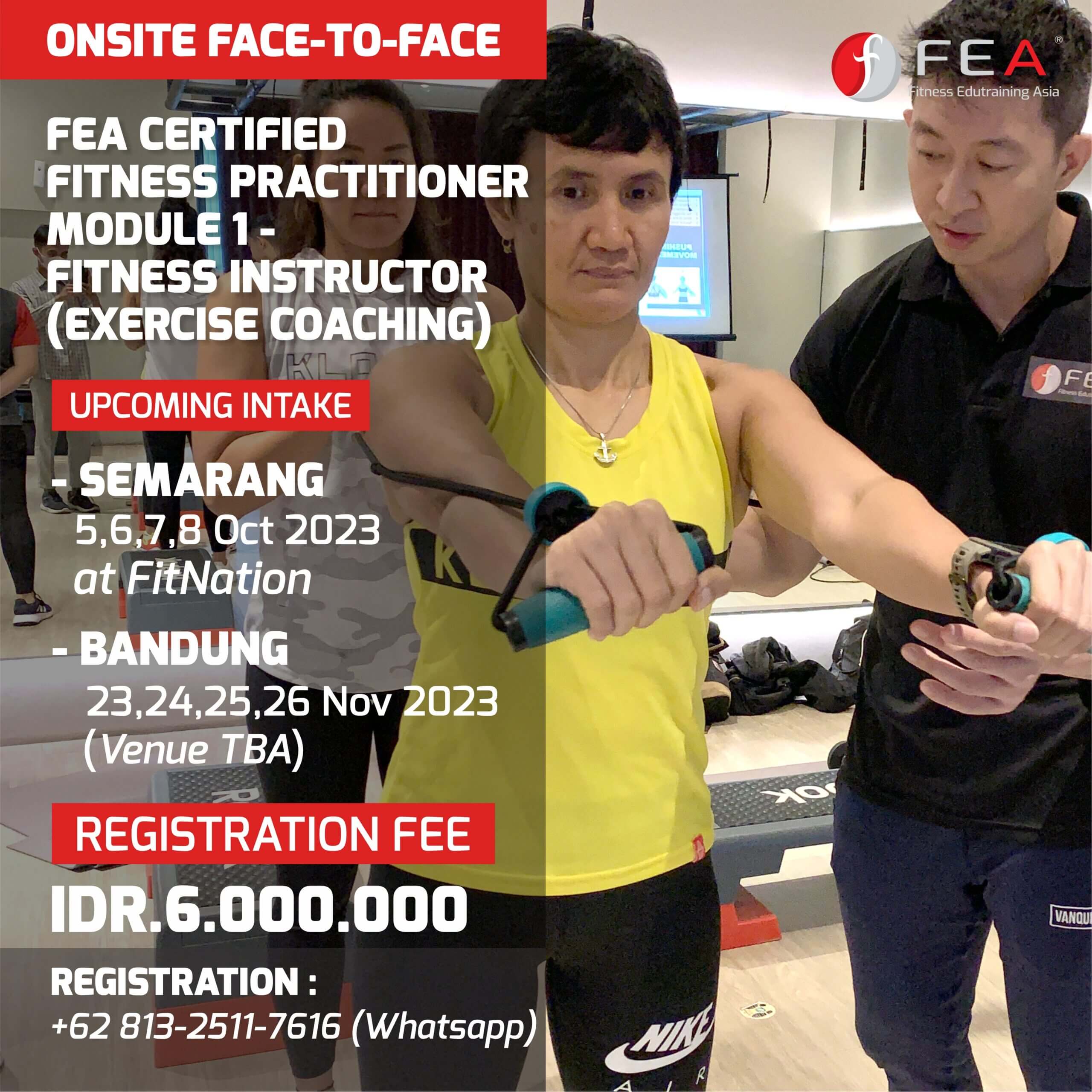 CERTIFIED FITNESS PRACTITIONER MODULE 1  – FITNESS INSTRUCTOR (EXERCISE COACHING)